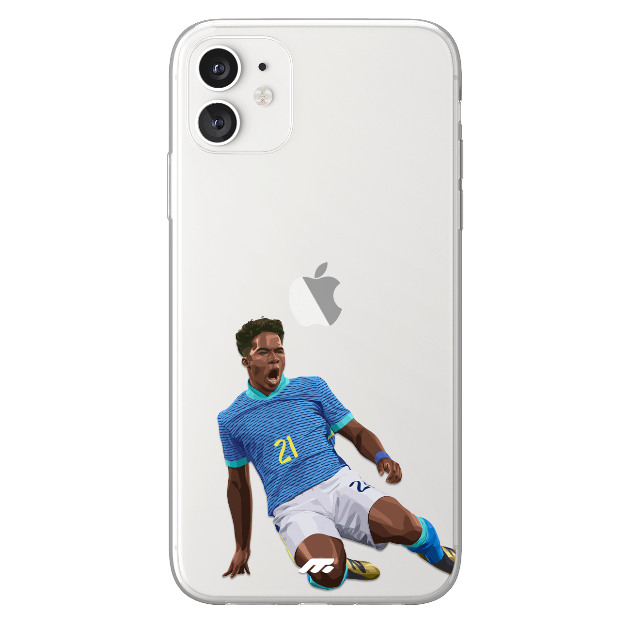 Coque Endrick de Football Brésil