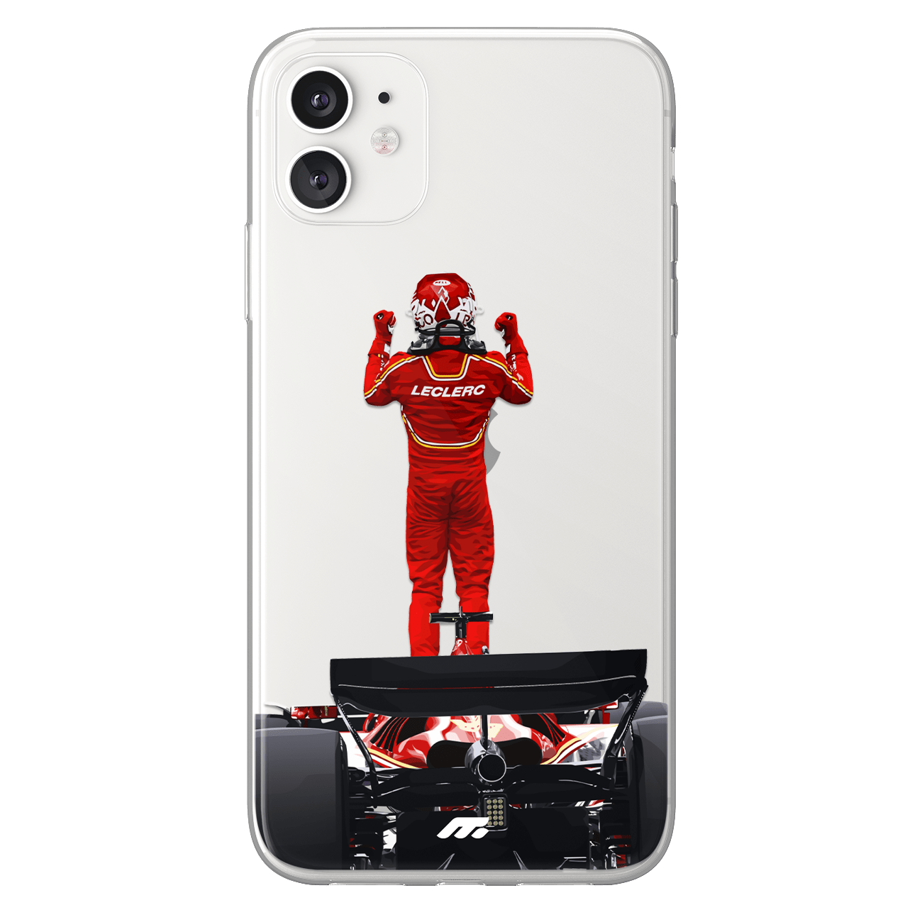 Coque Charles Leclerc de Formule 1 Ferrarri