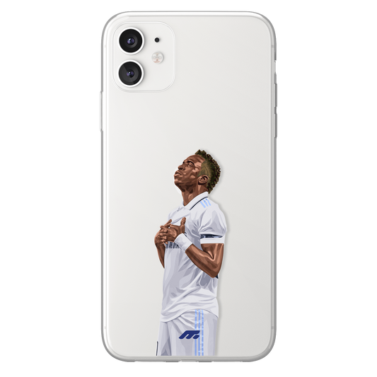 Coque Vinicius Jr de Football Real Madrid CF