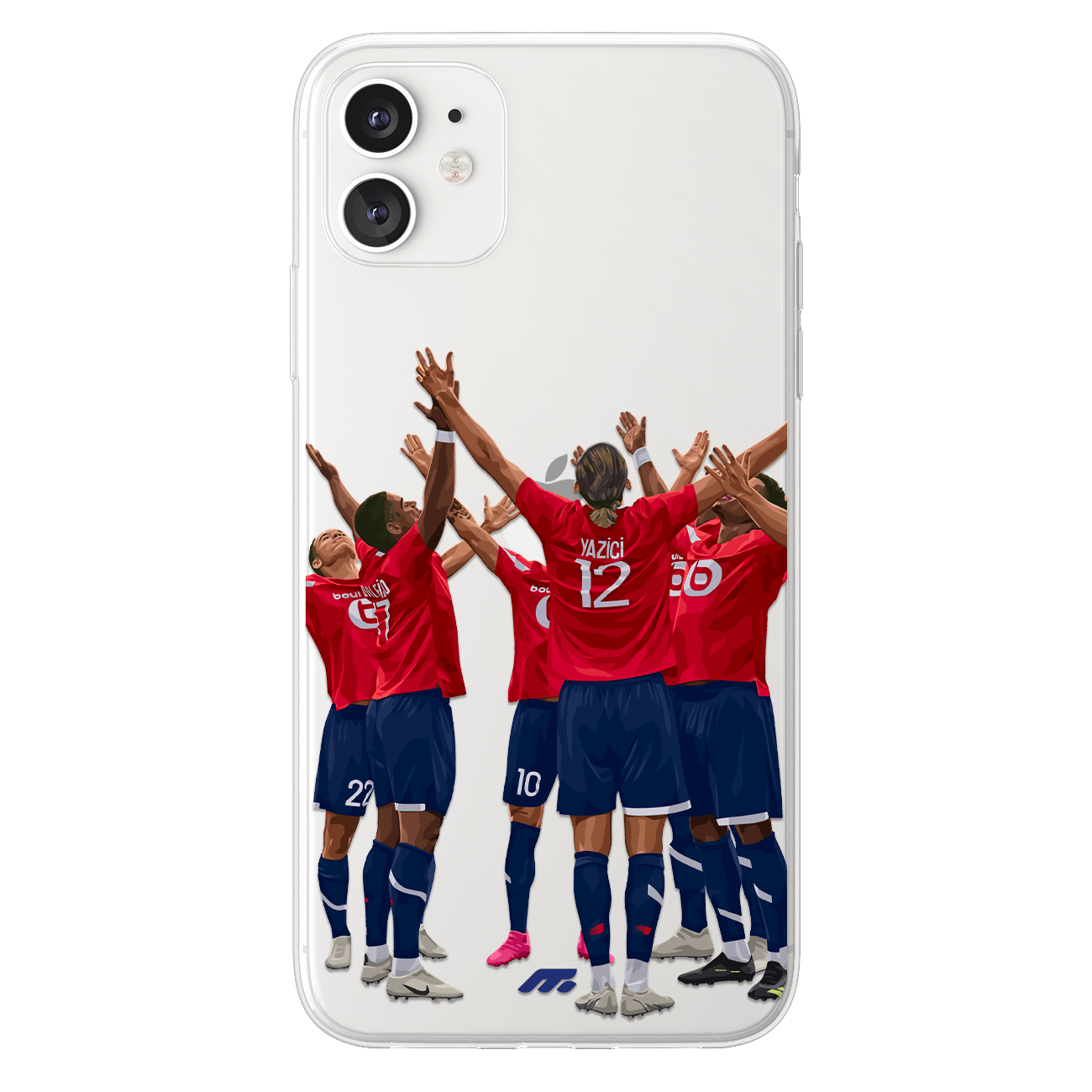 Coque de Yusuf Yazici avec Lille OSC, Etui de téléphone de Football