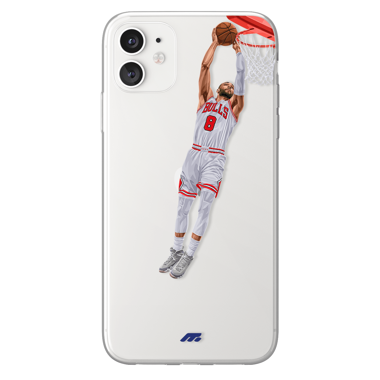 Coque de Zach LaVine avec Chicago Bulls, Etui de téléphone de Basket-ball