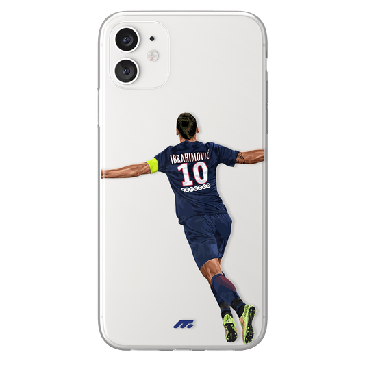 Coque Zlatan Ibrahimovic de Football Paris Saint-Germain