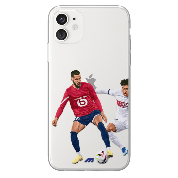 Cover personalizzata per telefono con motivo calcistico della Cover personalizzata per telefono con motivo calcistico della