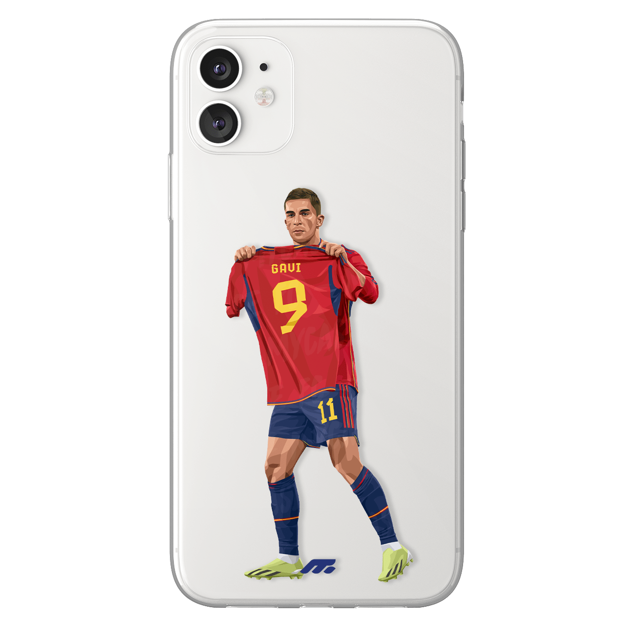 Coque Ferran & Gavi de Football Espagne