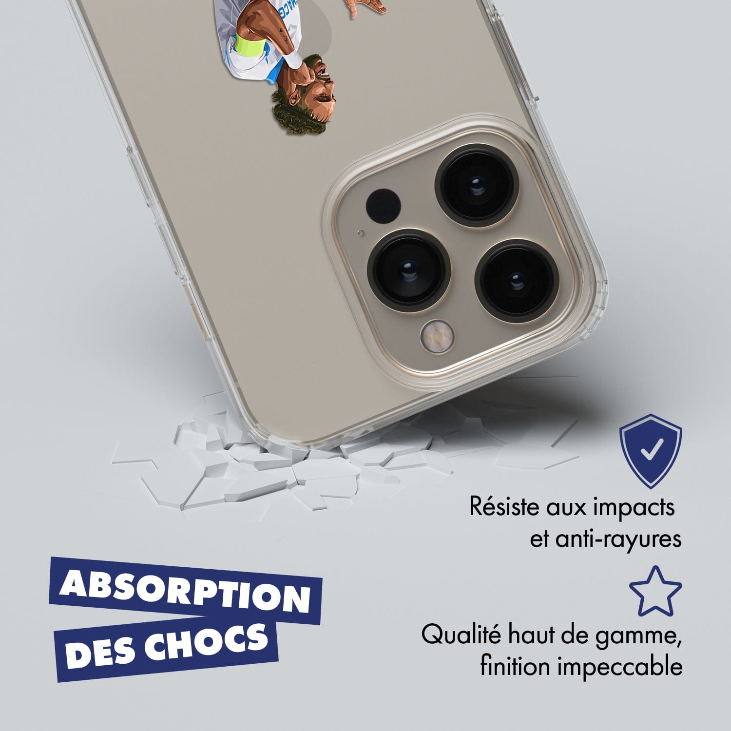 Coque Pierre Emerick Aubameyang - Olympique de Marseille