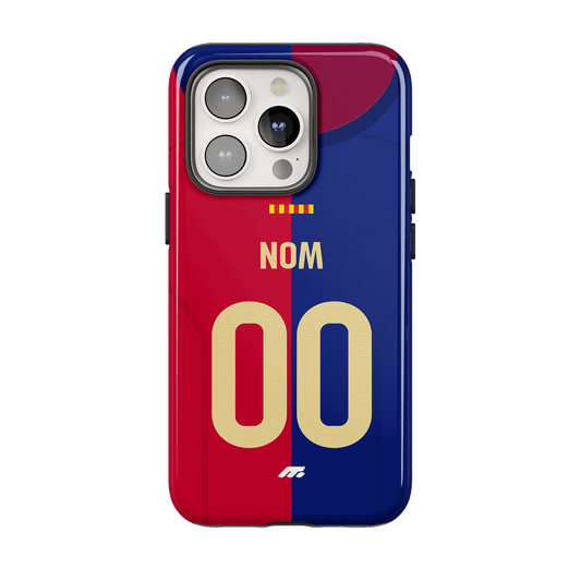 Coque FC Barcelone football personnalisable