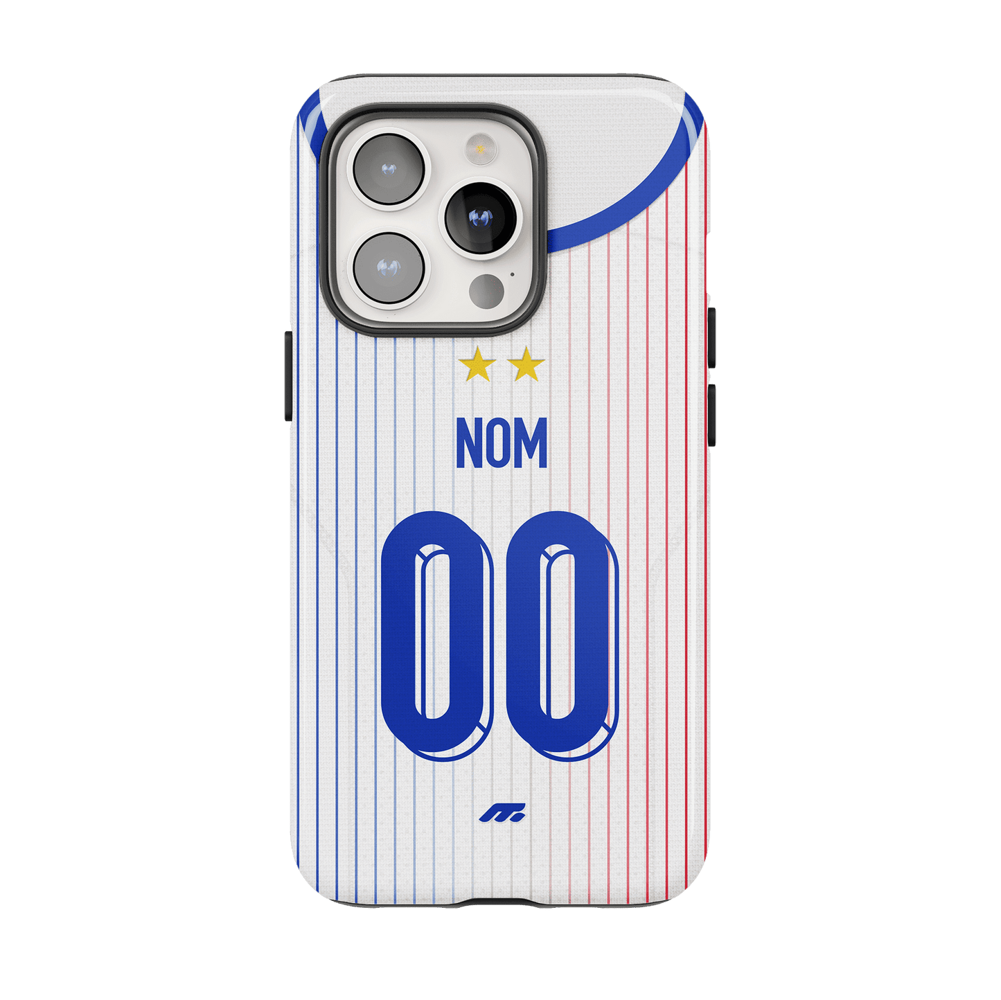 Coque Equipe de France football personnalisable pour téléphone 