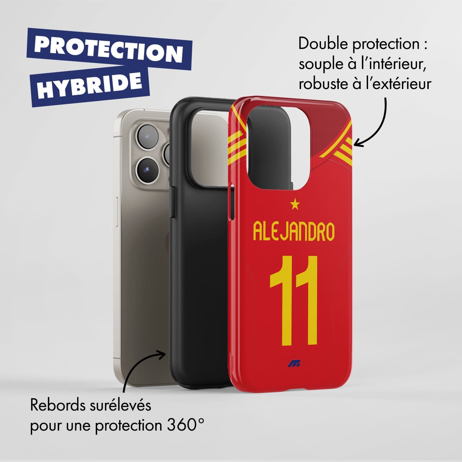 Coque  Italie football personnalisable pour téléphone