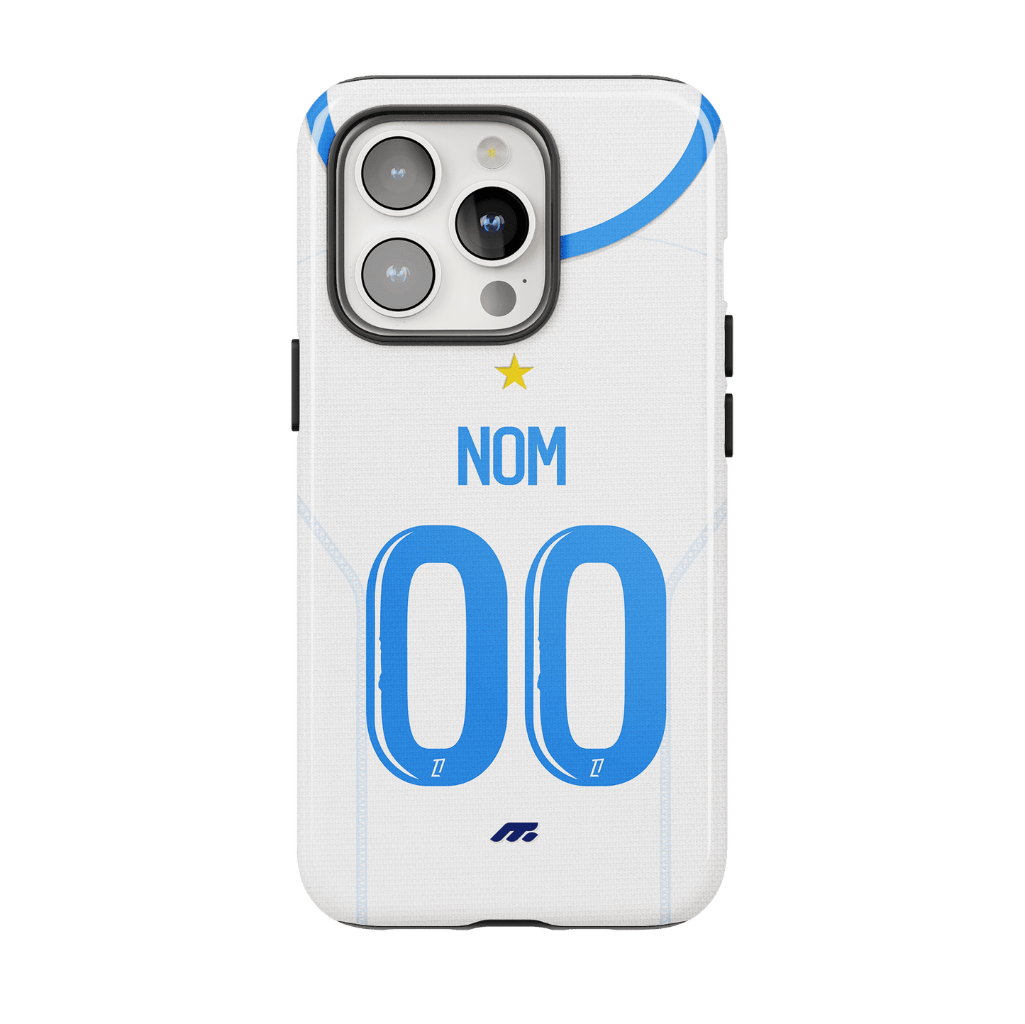 Coque Olympique de Marseille football personnalisable pour téléphone