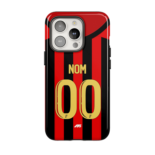 Coque OGC Nice football personnalisable pour téléphone