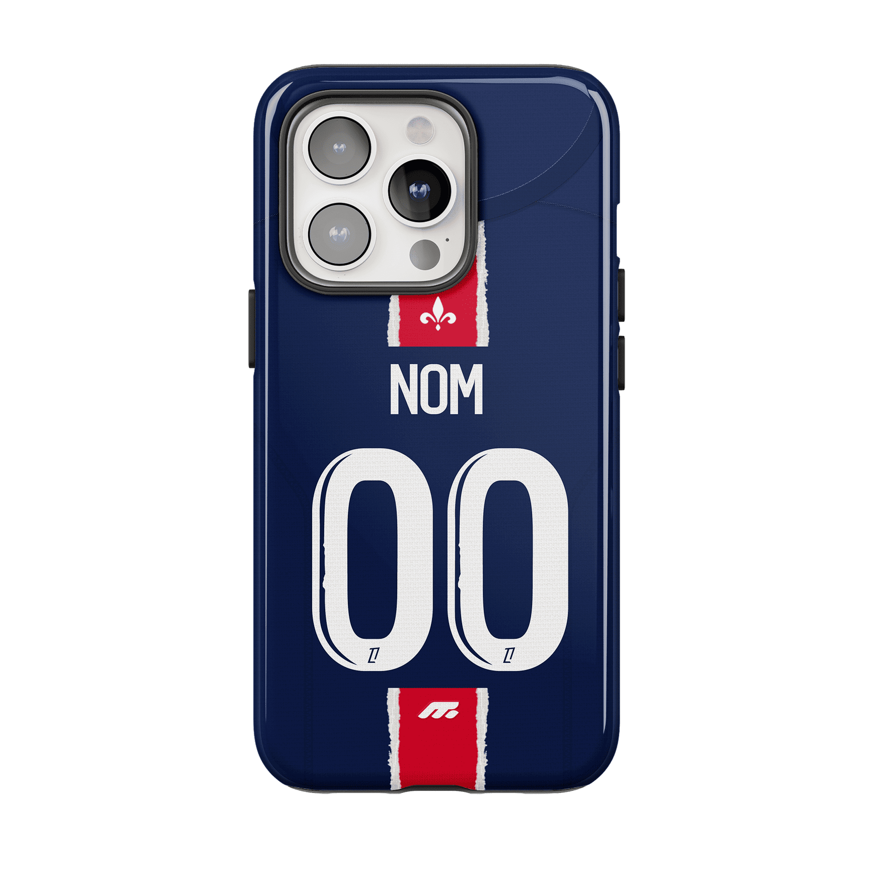 Coque PSG football personnalisable pour téléphone