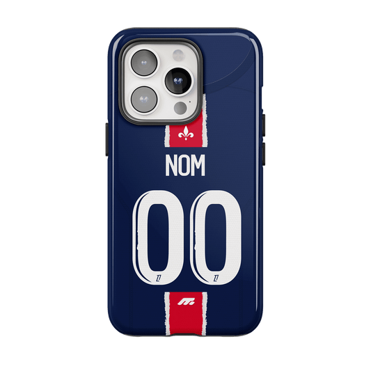 Coque PSG football personnalisable pour téléphone