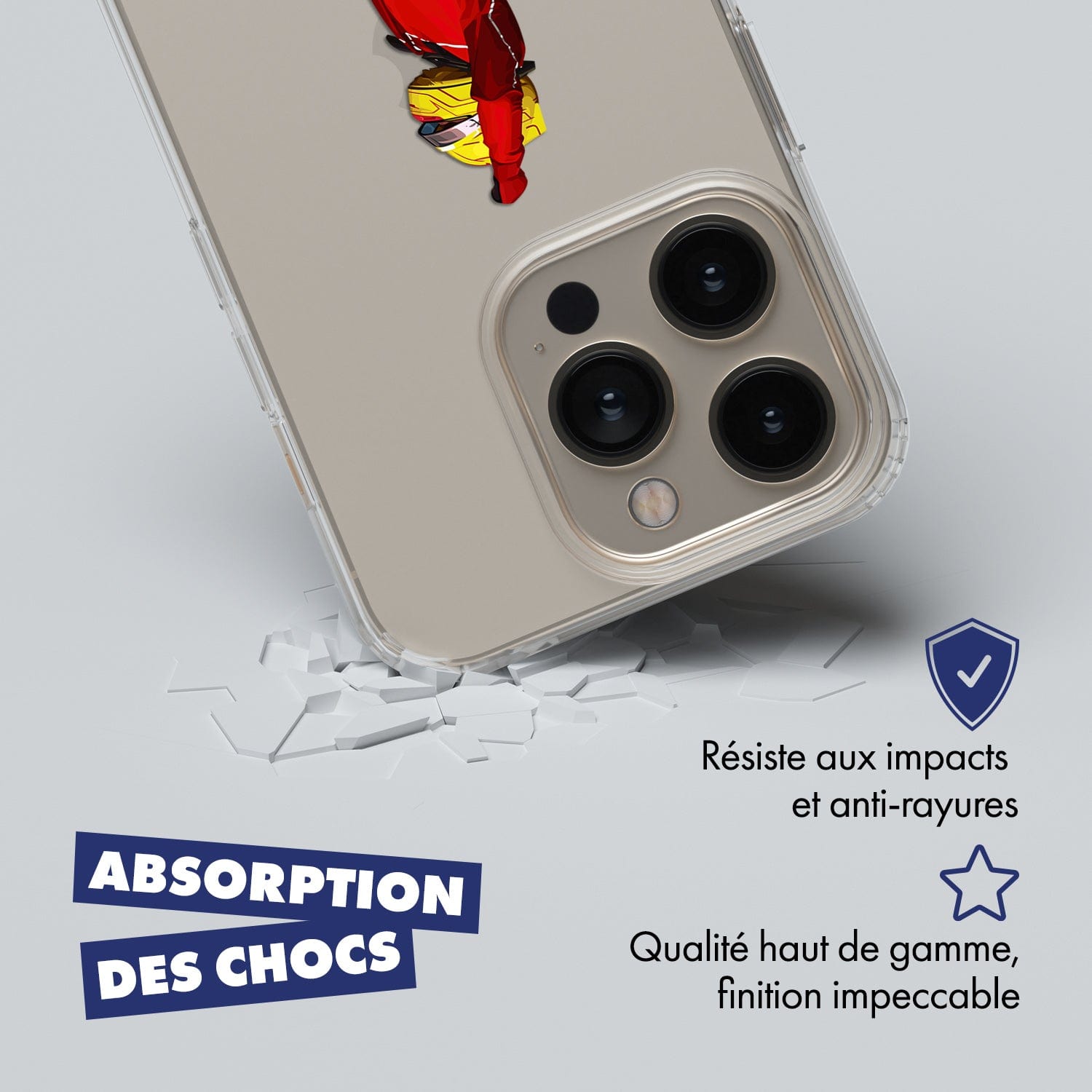 Coque Lewis Hamilton de Formule 1 Ferrari