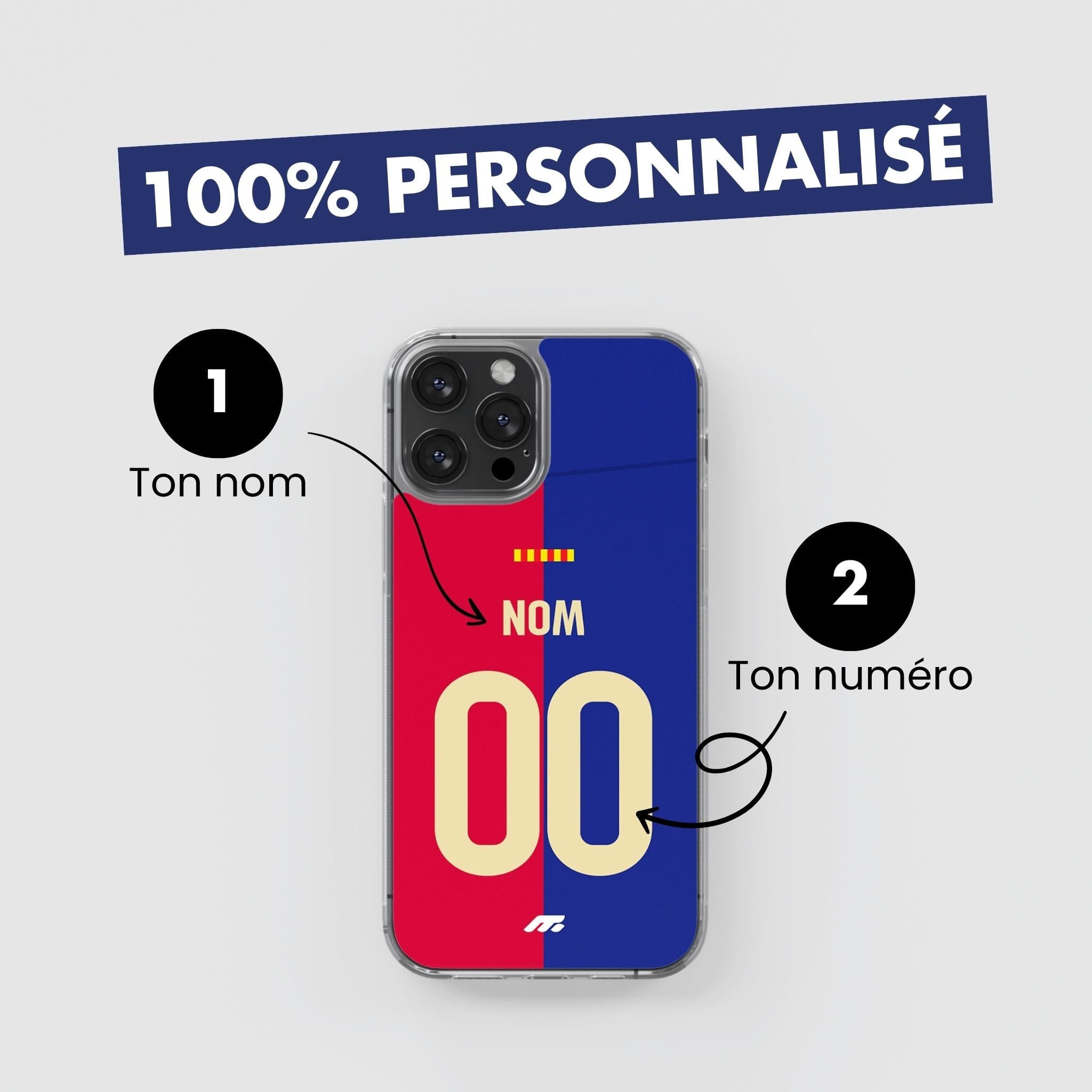 coque de téléphone CLERMONT RUGBY - DOMICILE