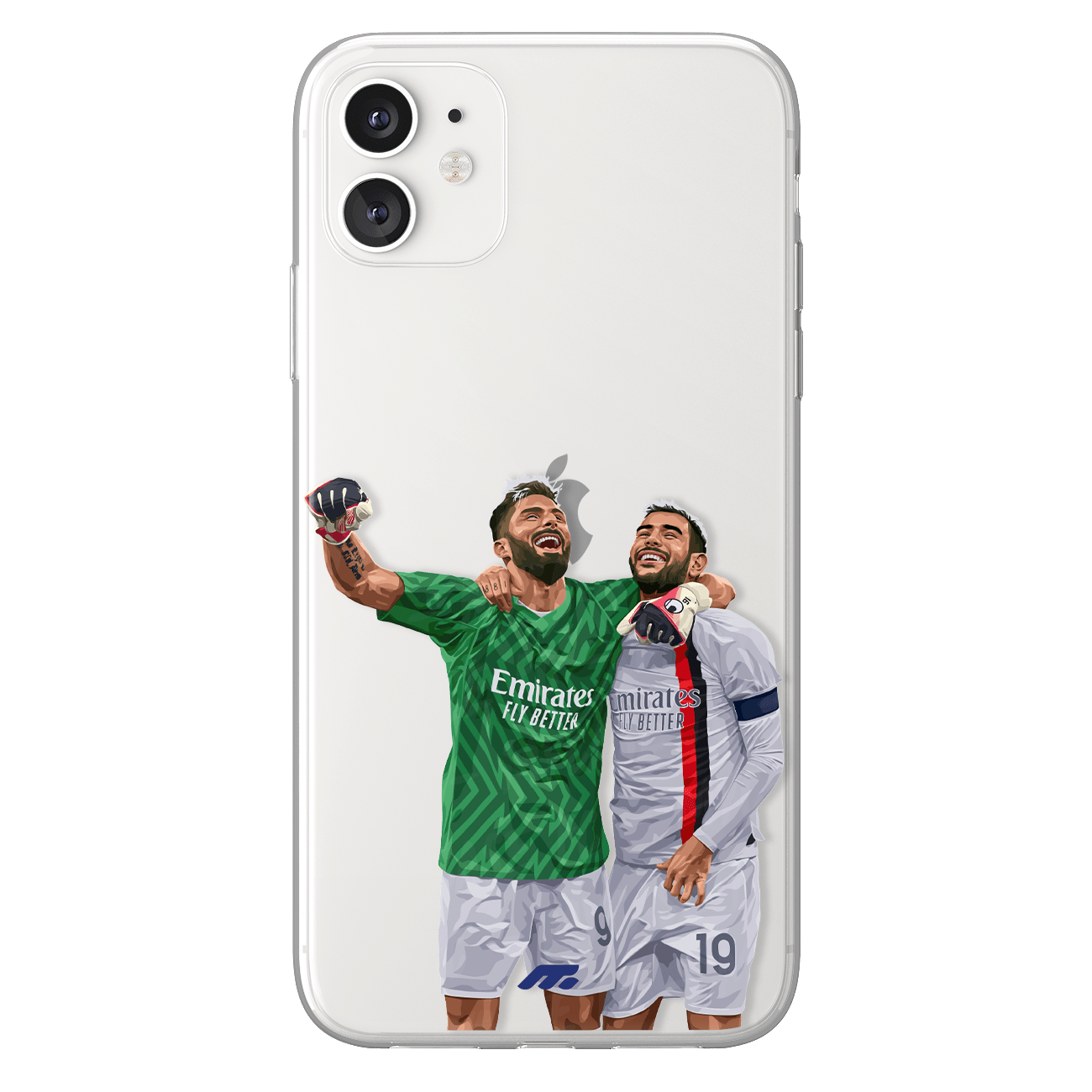 Coque Olivier Giroud de Football AC Milano