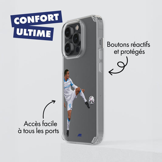 Coque Mason Greenwood de Football Olympique de Marseille