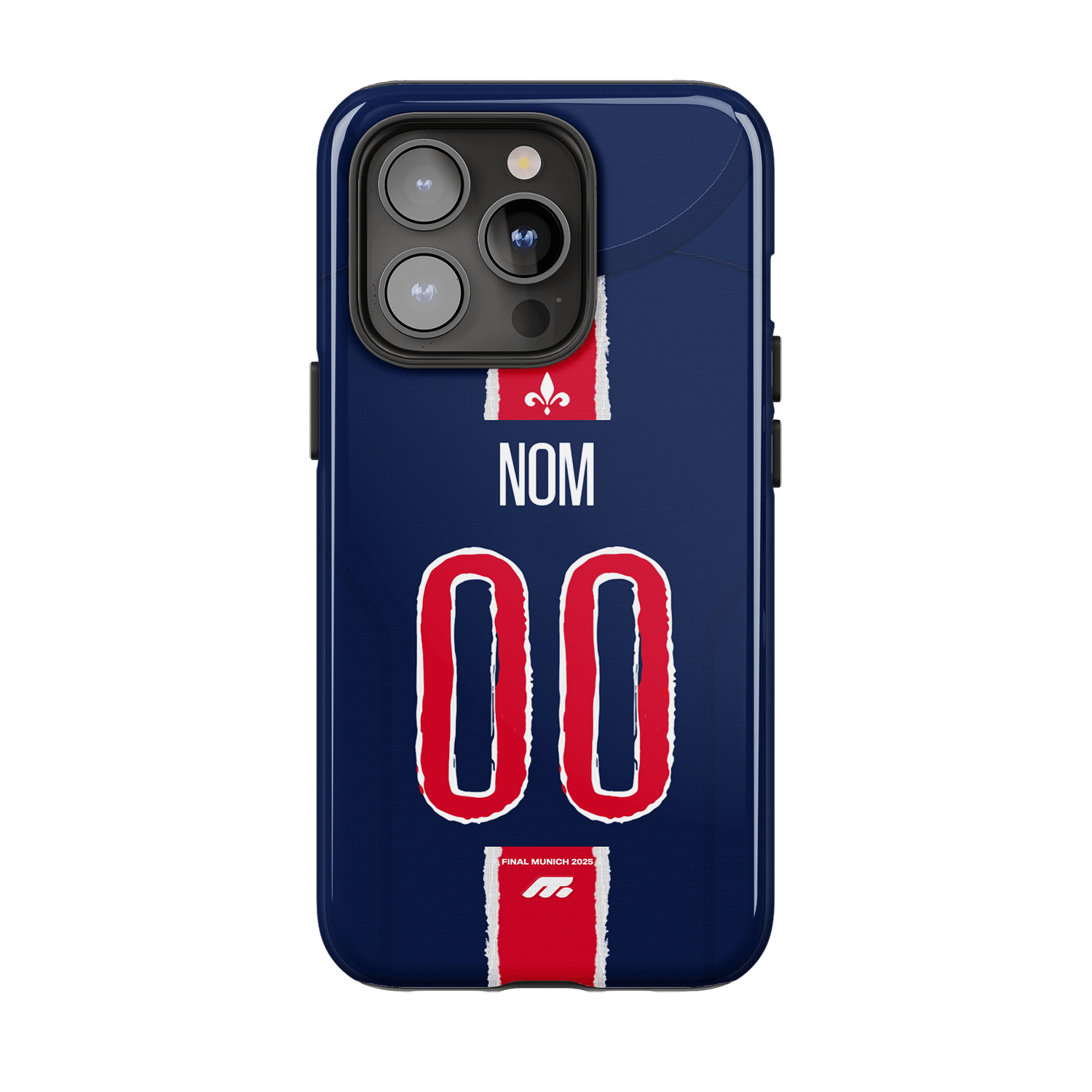 Coque PSG football personnalisable pour téléphone