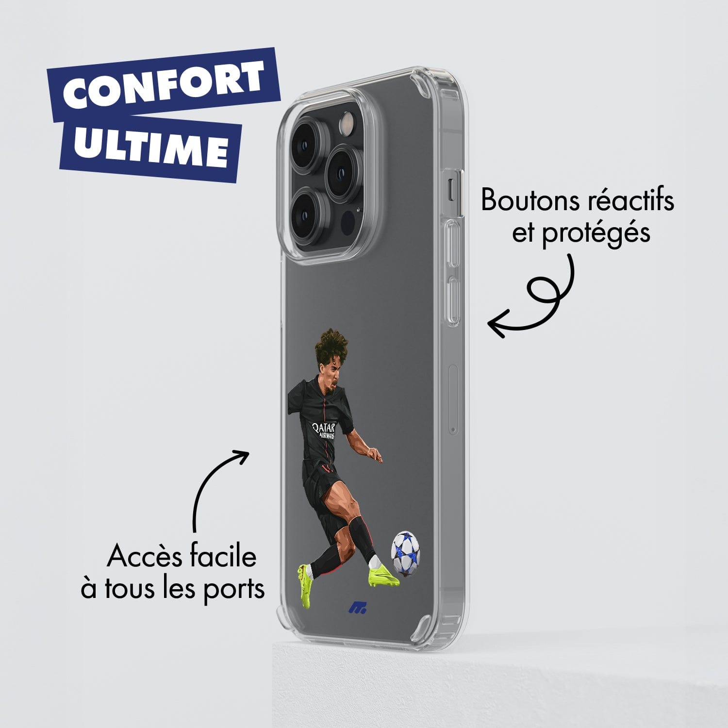 Coque Vitinha Portugal  de Football 