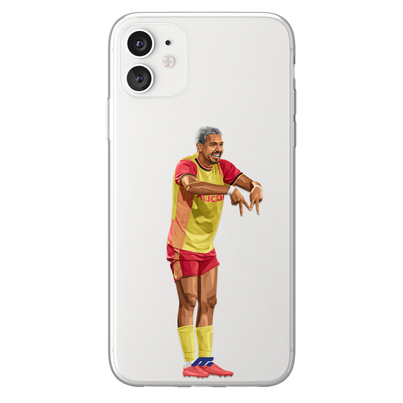 Coque de Facundo Medina avec Racing Club de Lens, Etui de téléphone de Football