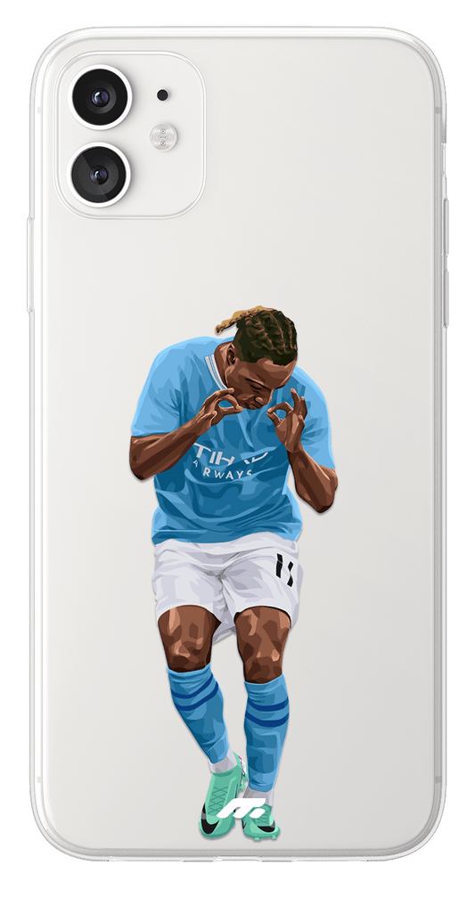 Coque Jérémy Doku de Football Manchester City