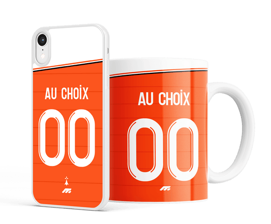 Coque FC Lorient football personnalisable pour téléphone - iPhone, Samsung, Google, Xiaomi, Oppo