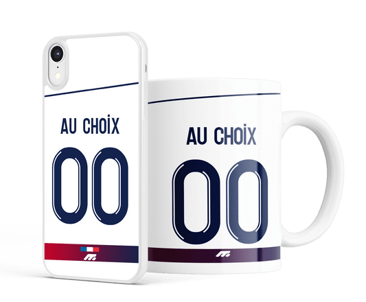 Coque Paris Saint-Germain football personnalisable pour téléphone - iPhone, Samsung, Google, Xiaomi, Oppo