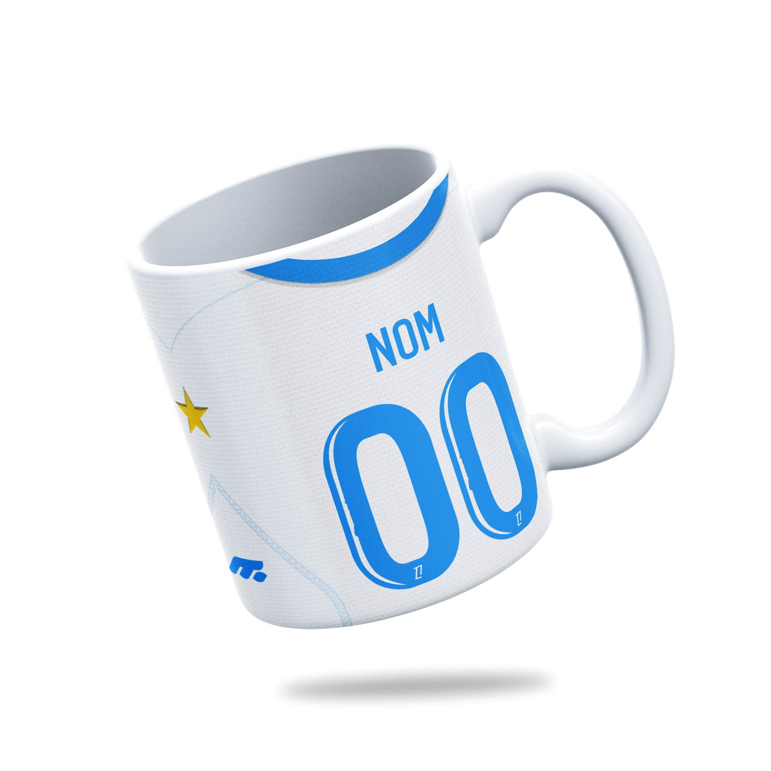 Mug Olympique de Marseille football personnalisable