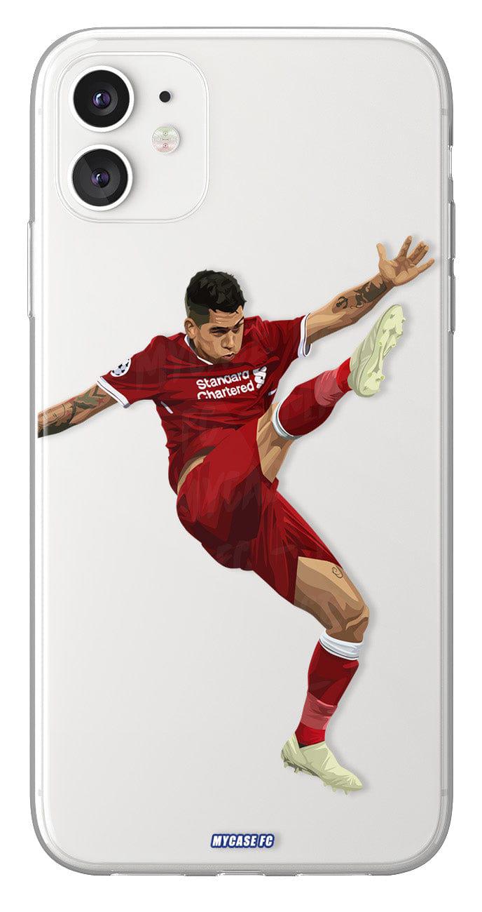Coque de Roberto Firmino avec Liverpool Football Club, Etui de téléphone de Football