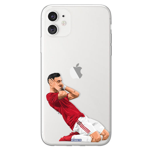 Coque Bruno Fernandes de Football Manchester United