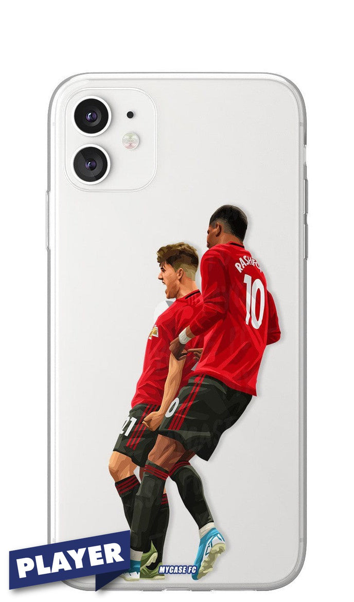 Coque de Daniel James avec Manchester United, Etui de téléphone de Football