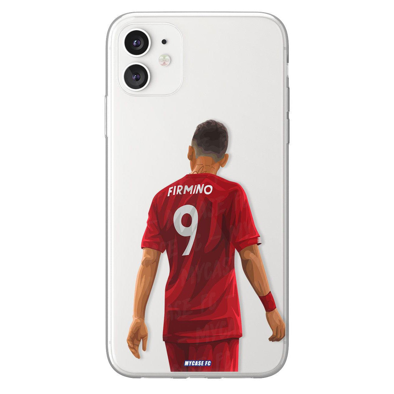 Coque de Roberto Firmino avec Liverpool Football Club, Etui de téléphone de Football