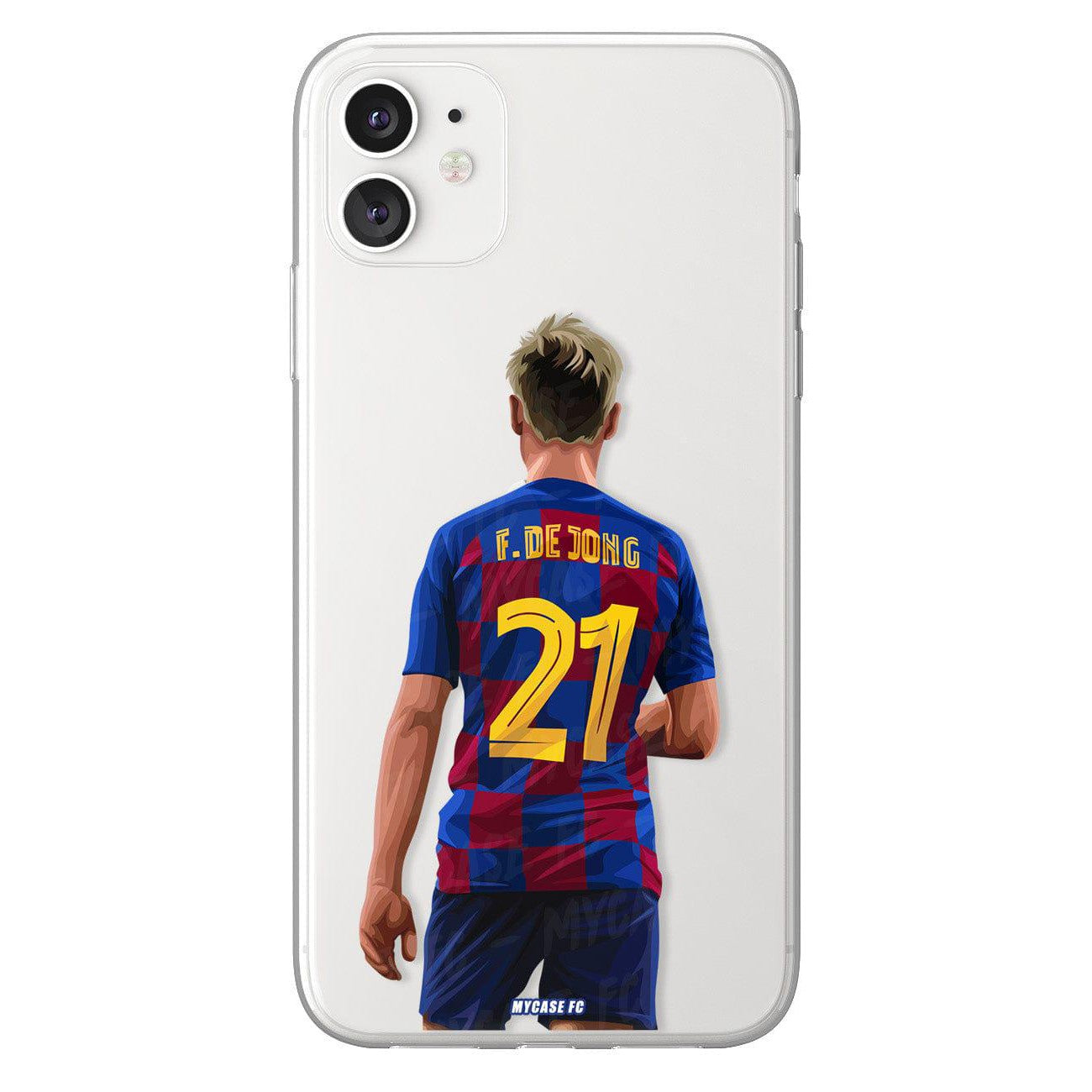 Coque Frenkie De Jong de Football FC Barcelona