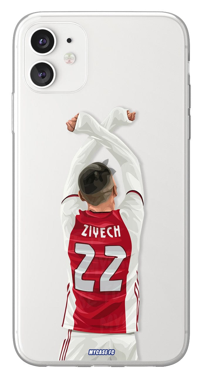Coque de Hakim Ziyech avec Ajax Amsterdam, Etui de téléphone de Football