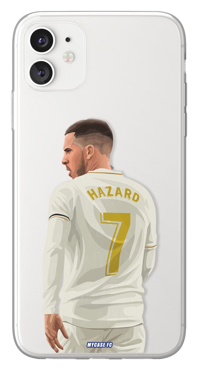Coque de Eden Hazard avec Real Madrid CF, Etui de téléphone de Football