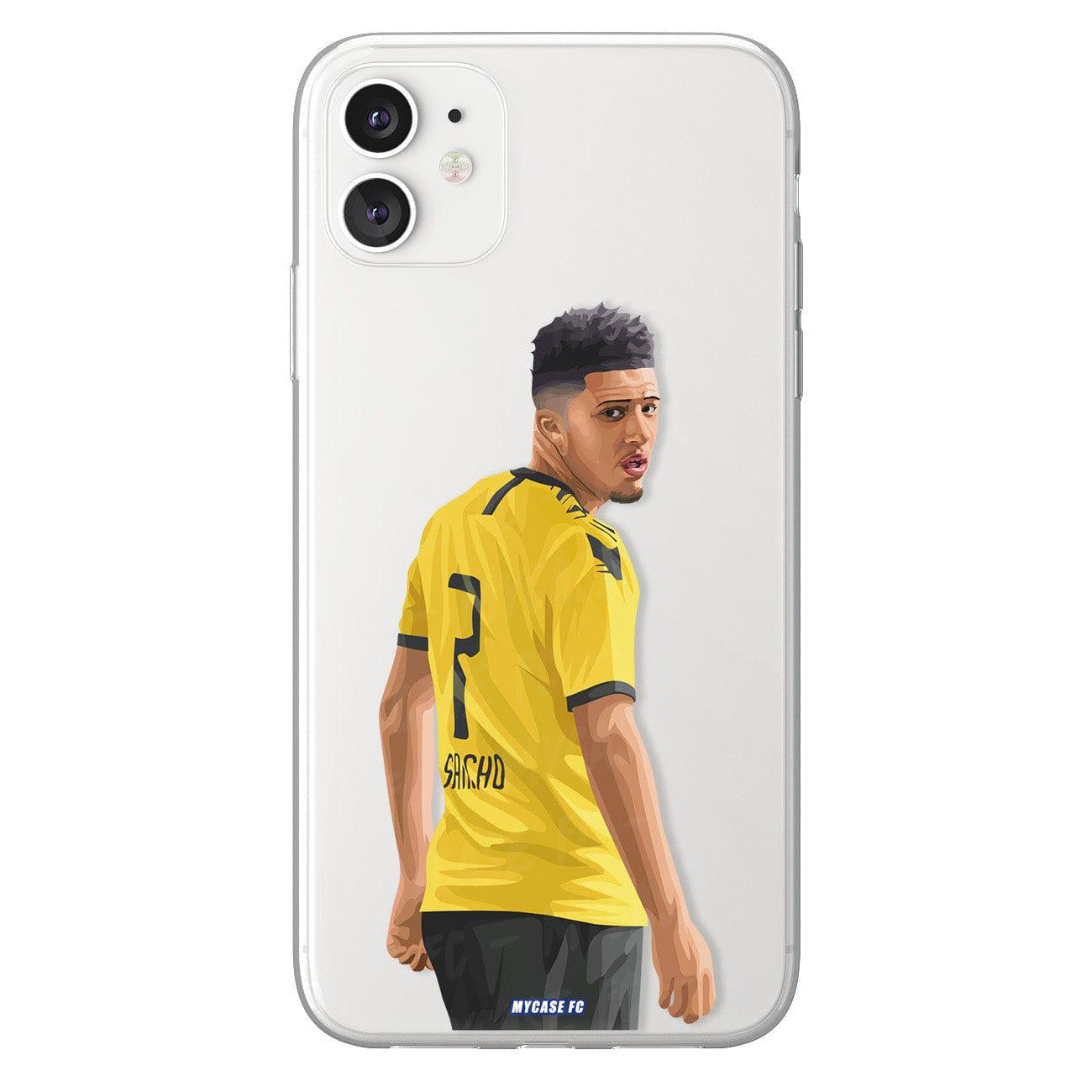 Coque de Jadon Sancho avec Borussia Dortmund, Etui de téléphone de Football