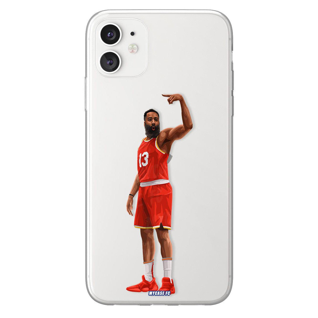 Coque de James Harden avec Houston Rockets, Etui de téléphone de Basket-ball