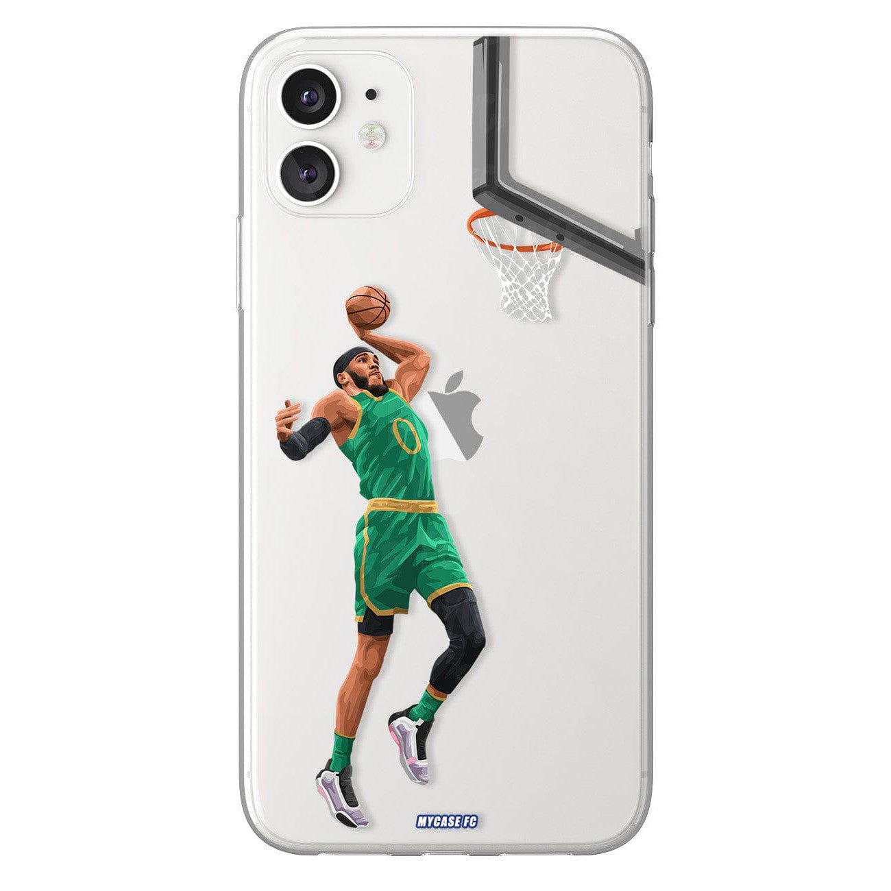 Coque de Jayson Tatum avec Boston Celtics, Etui de téléphone de Basket-ball