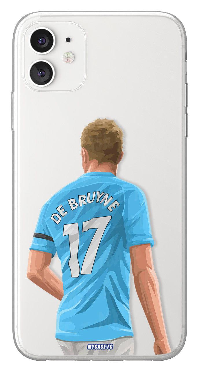 Coque de Kevin De Bruyne avec Manchester City, Etui de téléphone de Football
