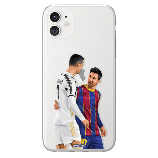 Coque Cristiano Ronaldo et Messi de Football Juventus Football Club