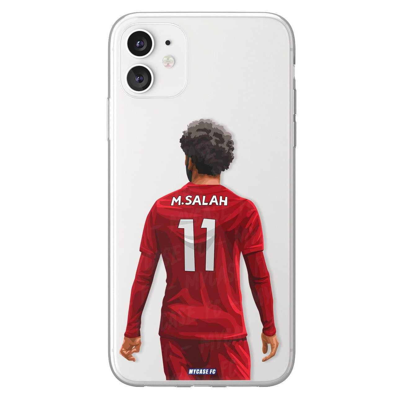 Coque de Mohameh Salah avec Liverpool Football Club, Etui de téléphone de Football