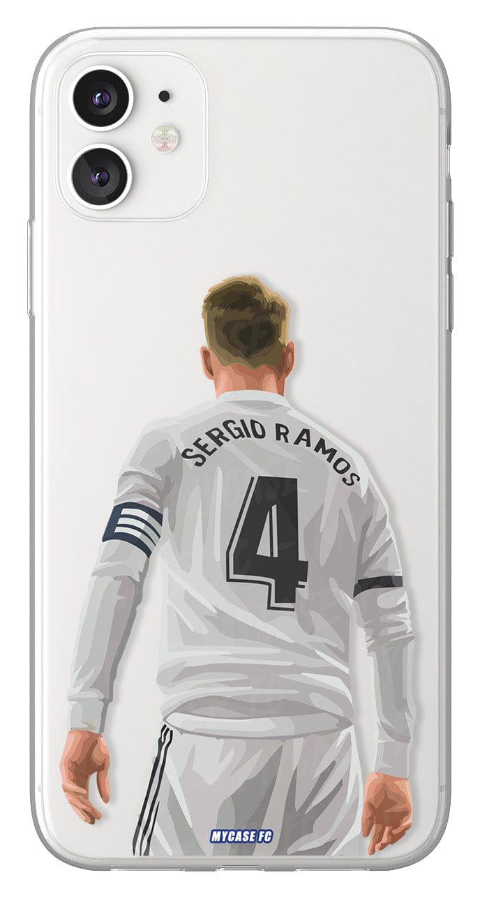Coque de Sergio Ramos avec Real Madrid CF, Etui de téléphone de Football