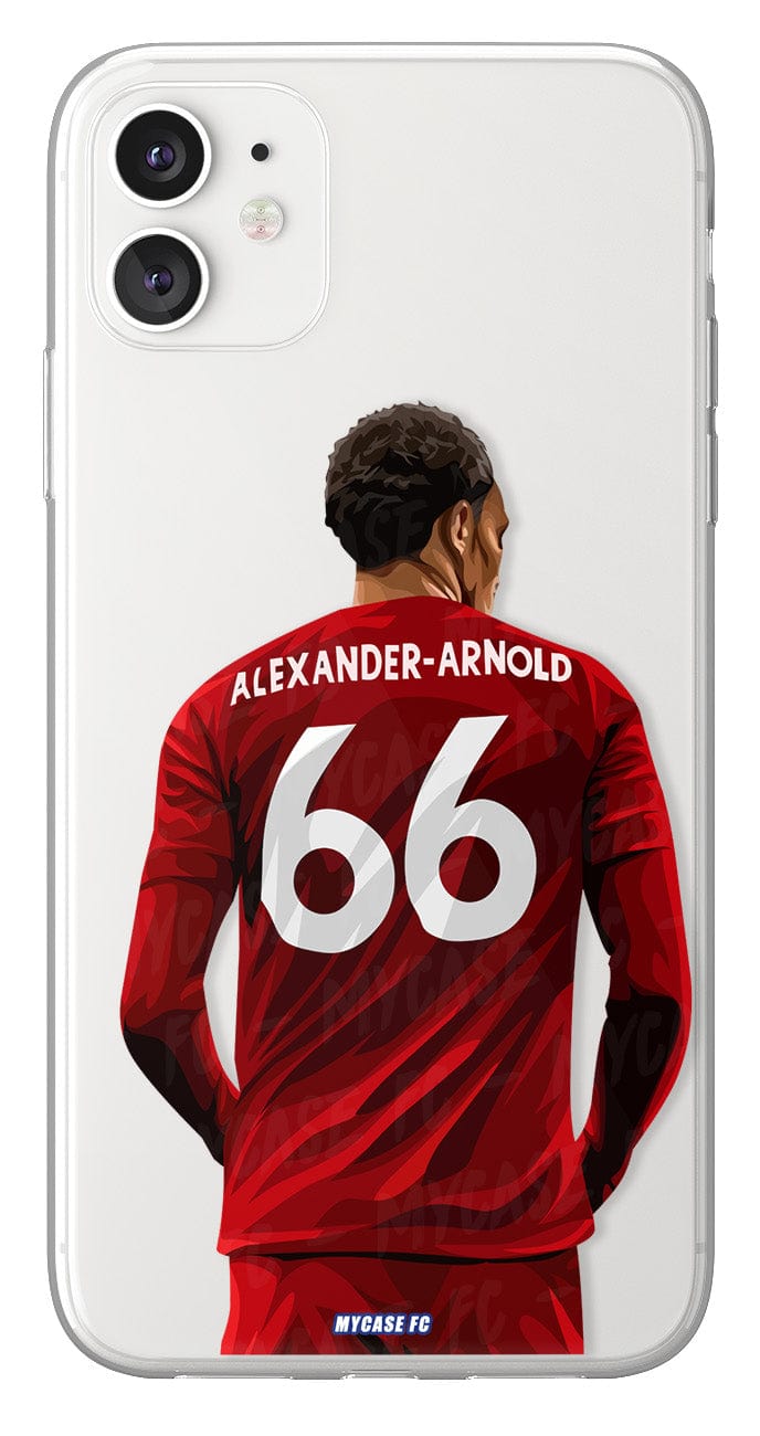 Coque de Trent Alexander-Arnold avec Liverpool Football Club, Etui de téléphone de Football