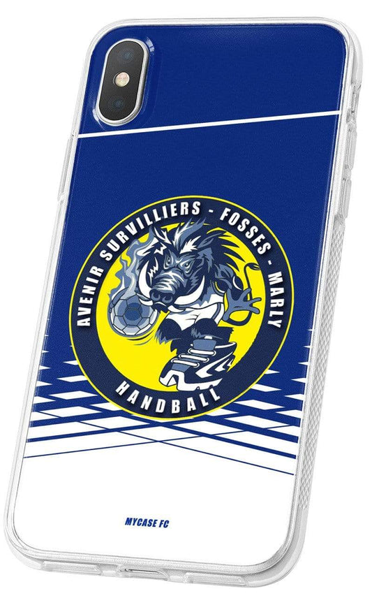 coque de téléphone AVENIR SURVILLIERS FOSSES MARLY HANDBALL - DOMICILE LOGO