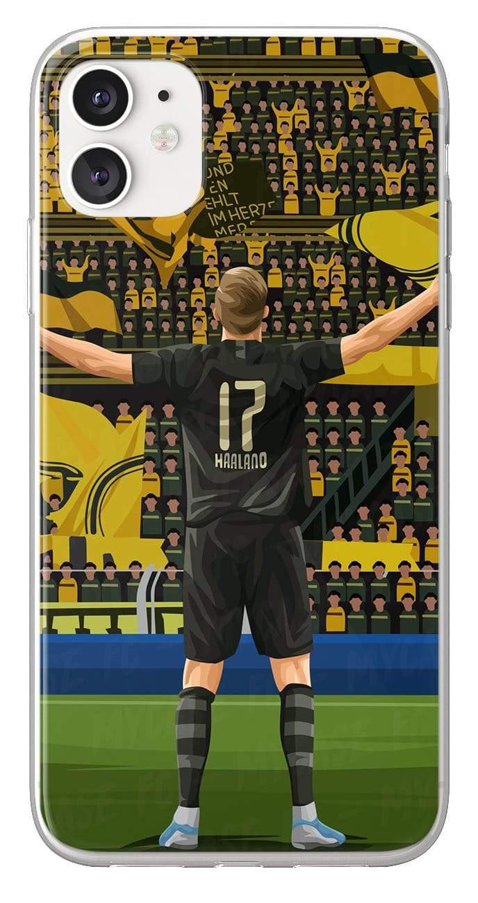 Coque de Erling Haaland avec Borussia Dortmund, Etui de téléphone de Football