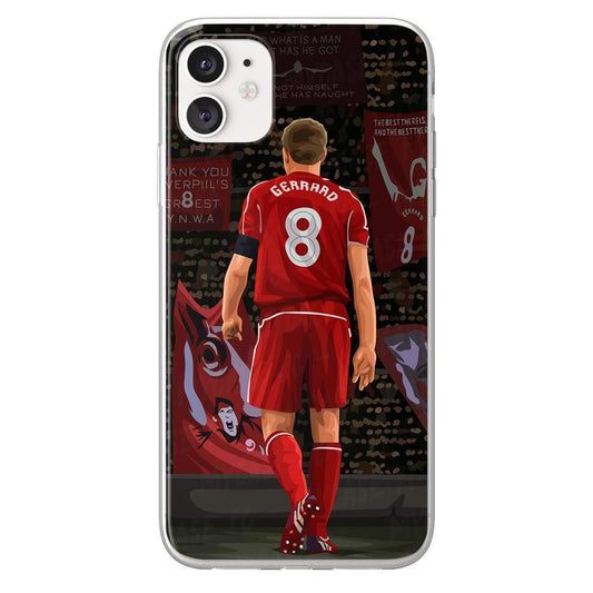 Coque Steeven Gerrard de Football Liverpool Football Club