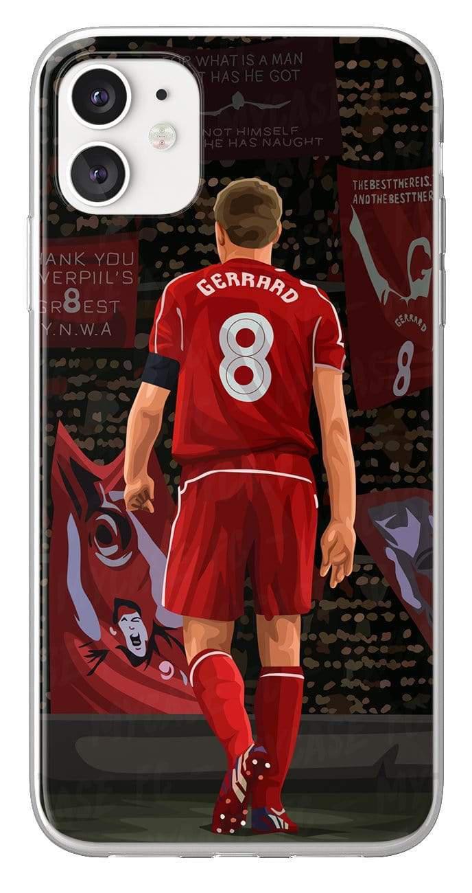 Coque de Steeven Gerrard avec Liverpool Football Club, Etui de téléphone de Football