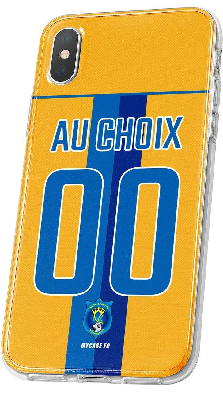 COQUE UNION SPORTIVE ISSOIRIENNE PERSONNALISABLE