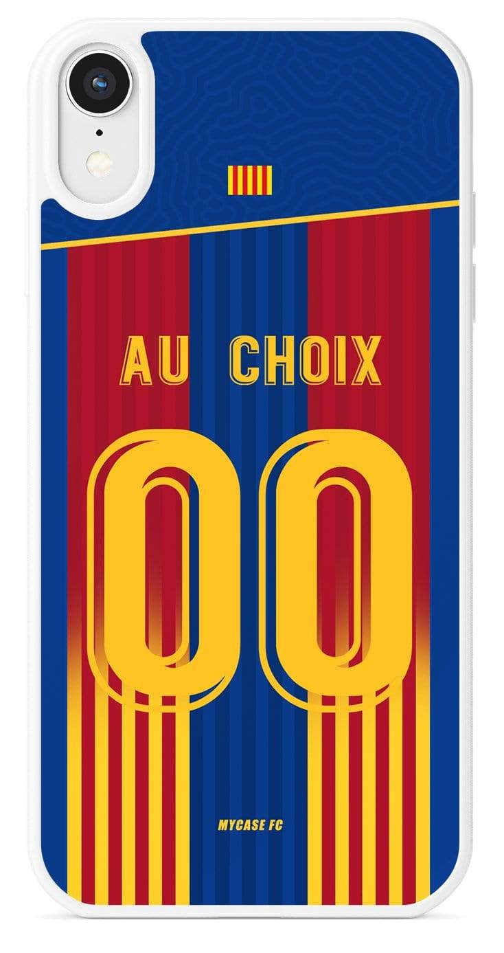 Coque FC Barcelona football personnalisable pour téléphone 