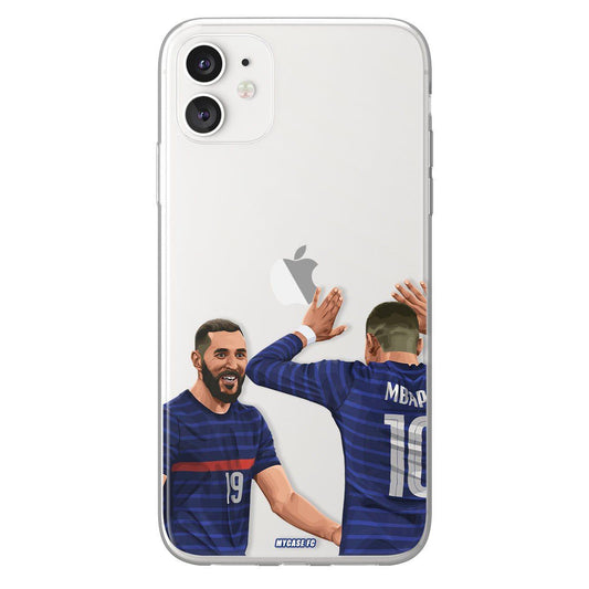 Coque Nueve & Kyky de Football Equipe de France