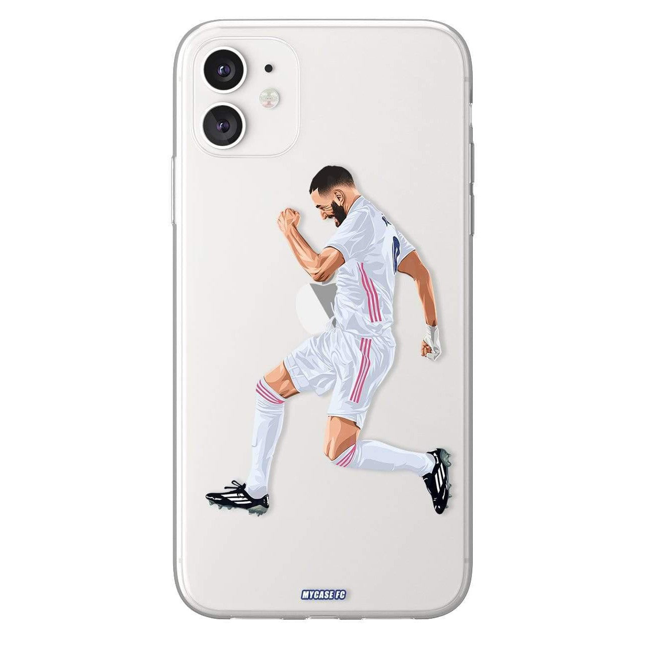 Coque Karim Benzema de Football Real Madrid CF